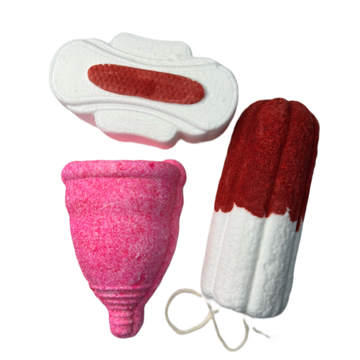 Period bath bomb set BareBumEssentials
