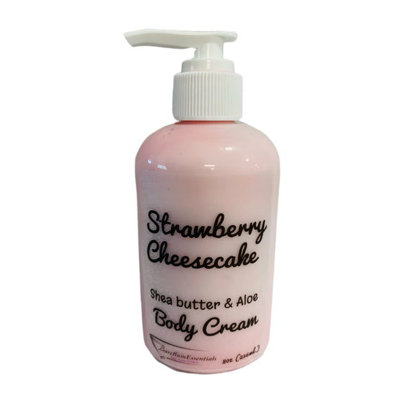 Strawberry Cheesecake Shea butter and aloe body cream