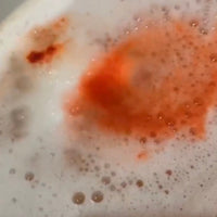 Clown Bath bomb "bleeds" red
