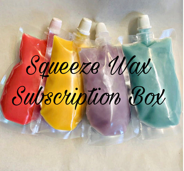 Squeeze wax mystery box