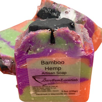 Bamboo and Hemp bat bar soap