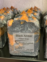 Black Amber bar soap