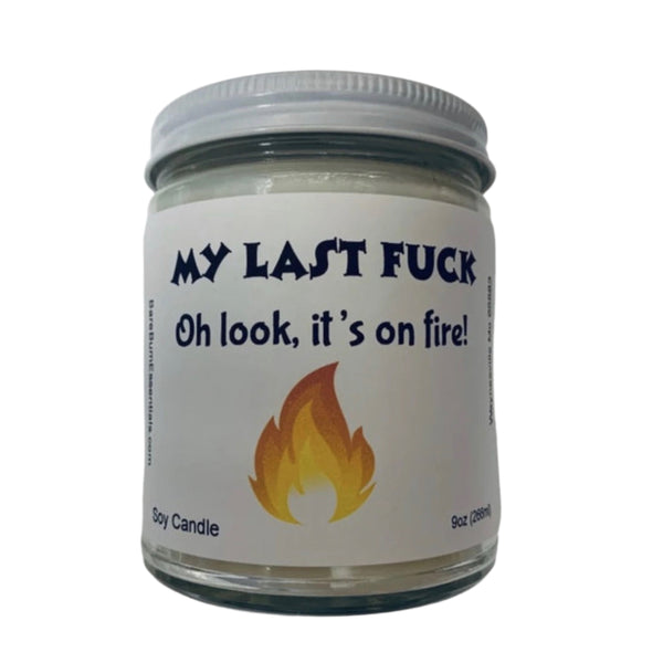 My last f*ck Candle
