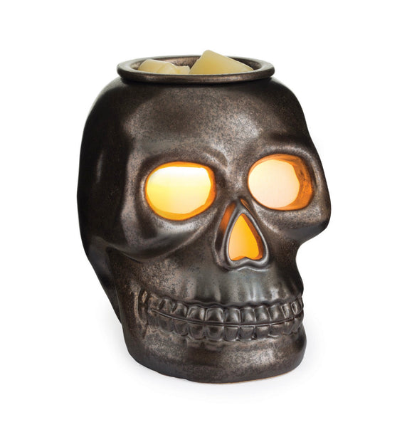 Skull wax warmer, wax burner