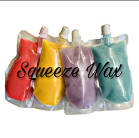 Squeeze wax