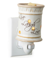 Live, laugh, love wax warmer, wax burner