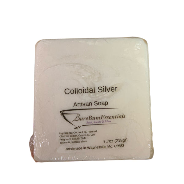 Colloidal Silver bar soap