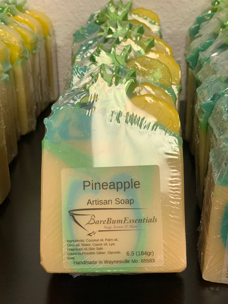 Pineapple bar soap