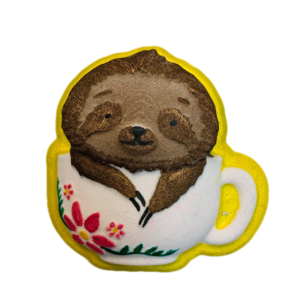 Sloth in a tea cup Bath bomb